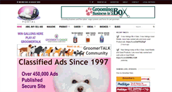 Desktop Screenshot of petgroomer.com
